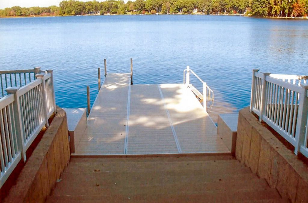 Dock installation in Elkhart County Indiana